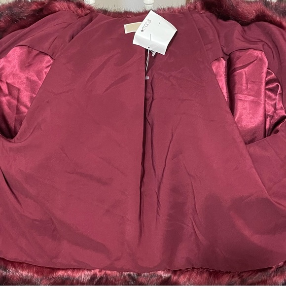 Michael Kors Frosted Faux-Fur Jacket - Picture 6 of 6